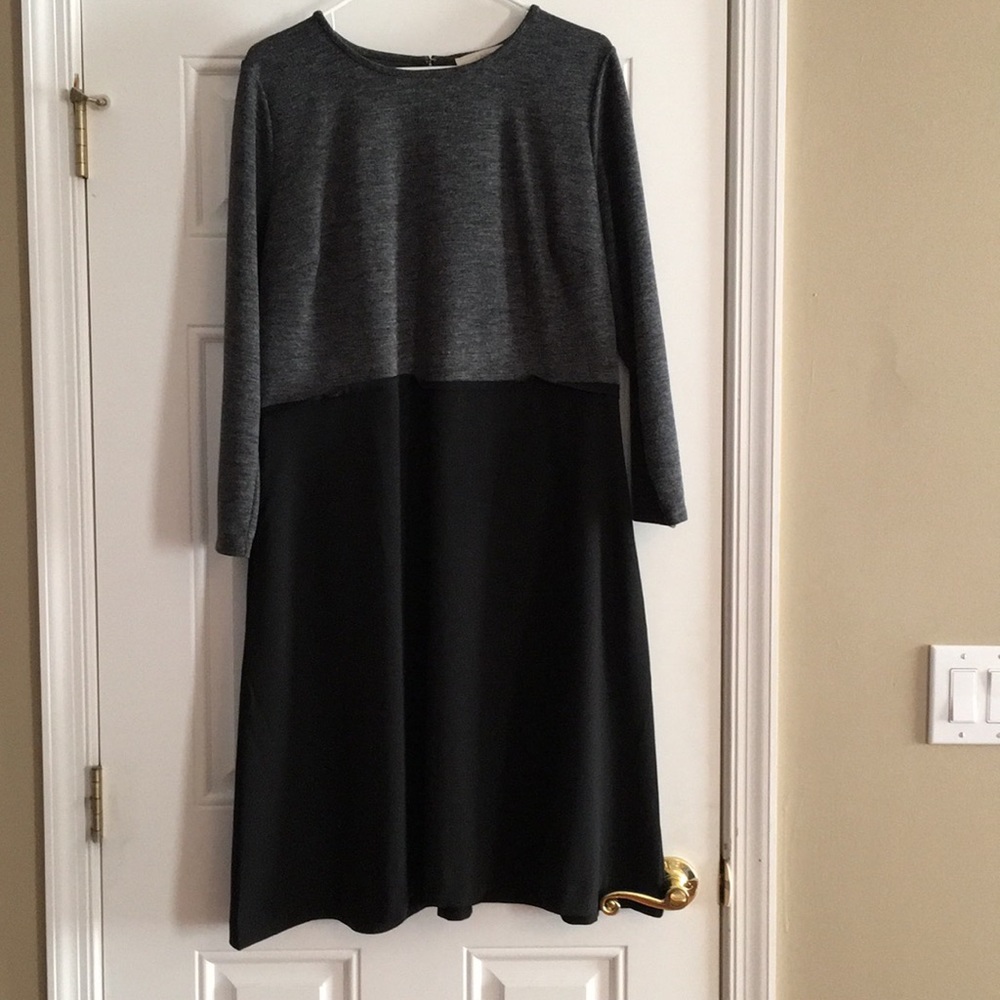 Long Sleeve fit and flare dress